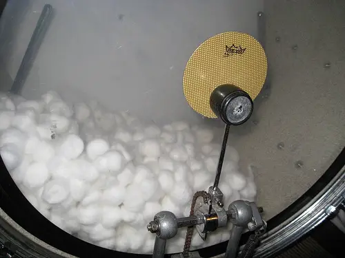 cotton ball muffling