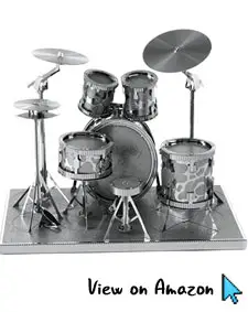 3D Drum Set Metal Model Kit