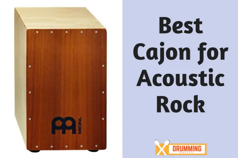 Best Cajon for Acoustic Rock Drumming Basics