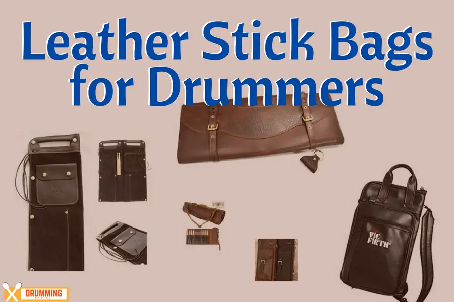 Leather Stick Bags for Drummers