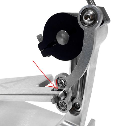 Trick Drums Pro 1 V stroke length adjustment